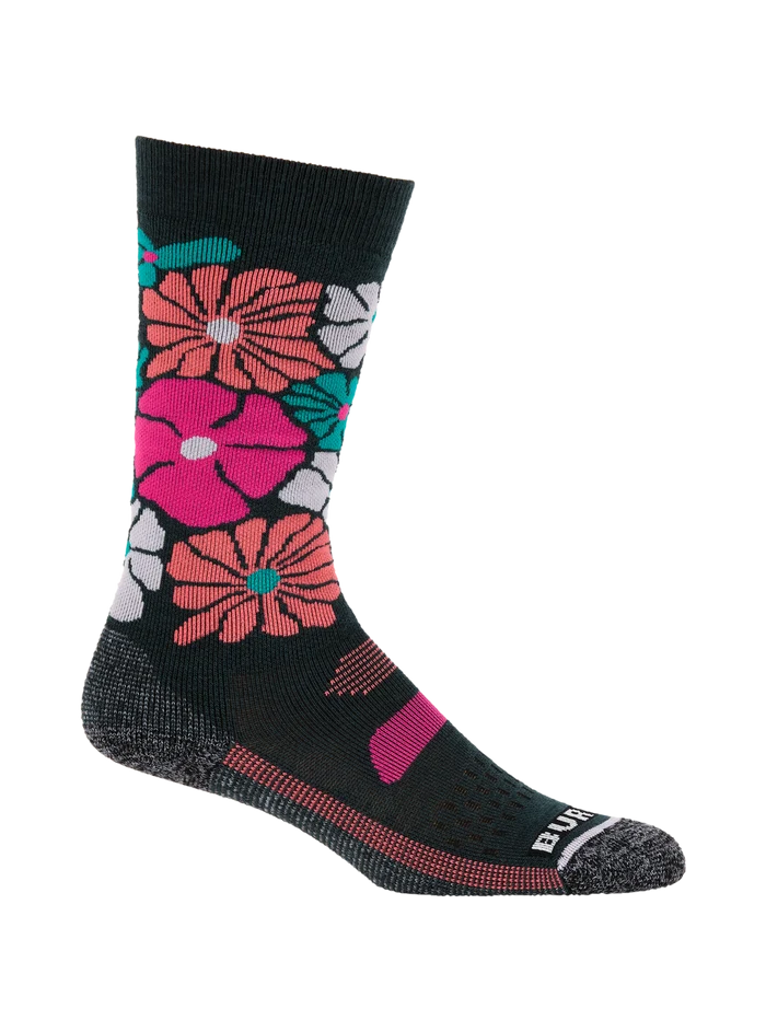Product image of Kids' Burton Performance Midweight Socks[Variant:Pop Floral]
