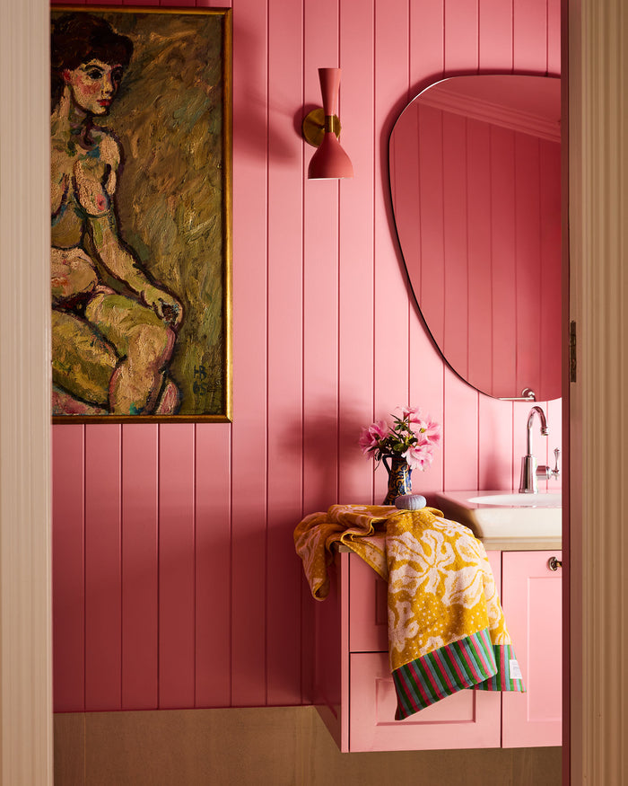 Kip&Co x Anna Spiro Elsternwig Fig Terry Bath Sheet