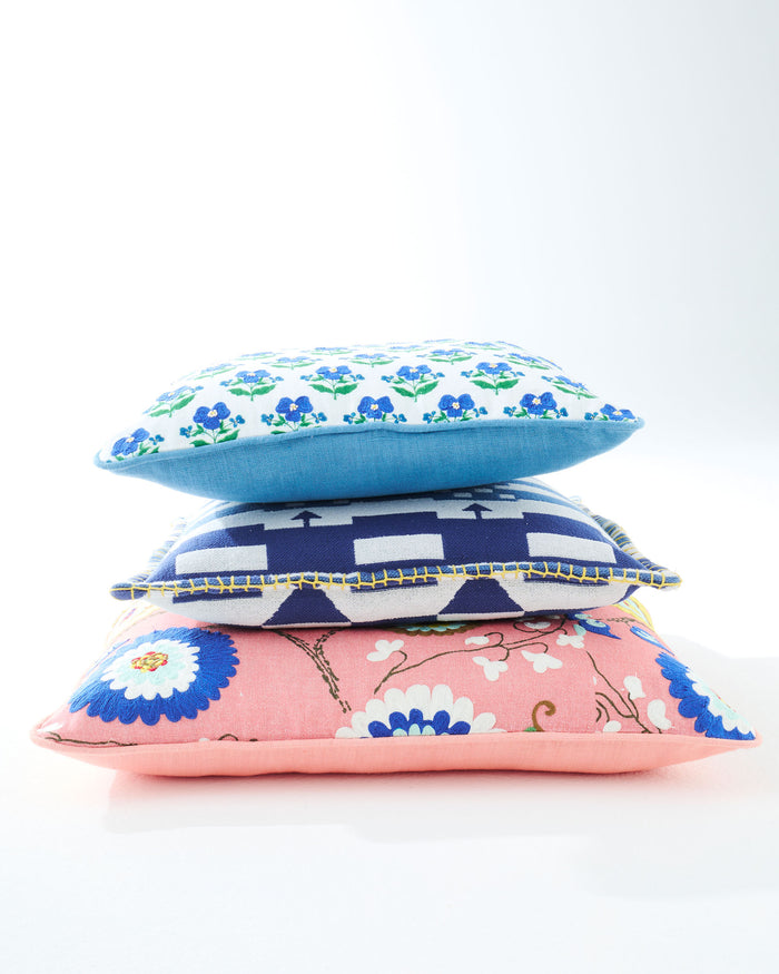 Kip&Co x Anna Spiro Isabelle Sunset Embroidered Cushion