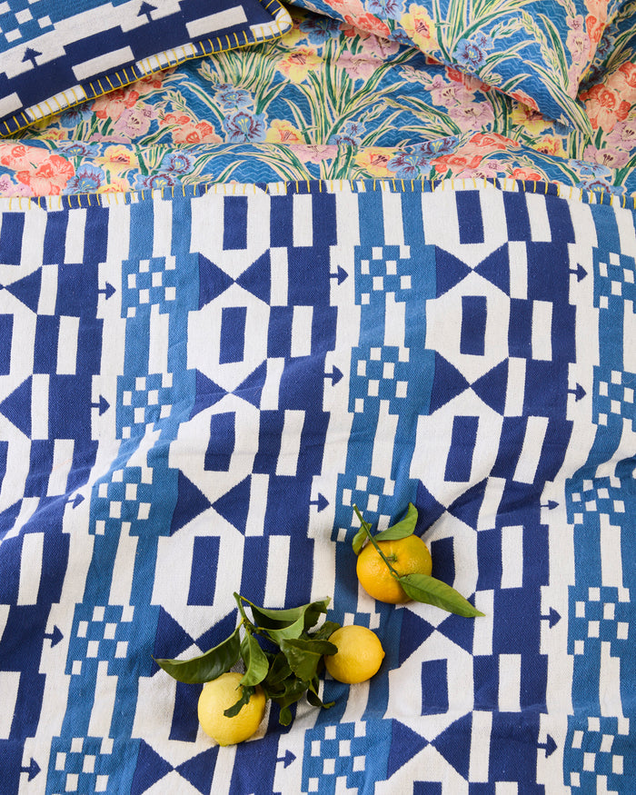 Kip&Co x Anna Spiro Tik Tak Woven Throw
