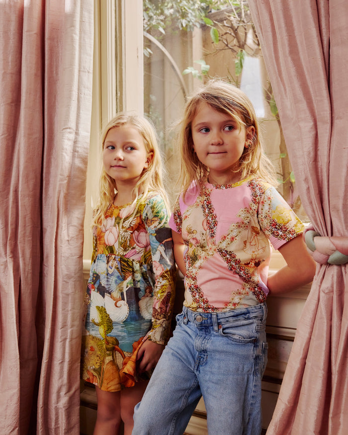 Kip&Co x Fairyland Fairy Garden Organic Cotton Everyday Dress