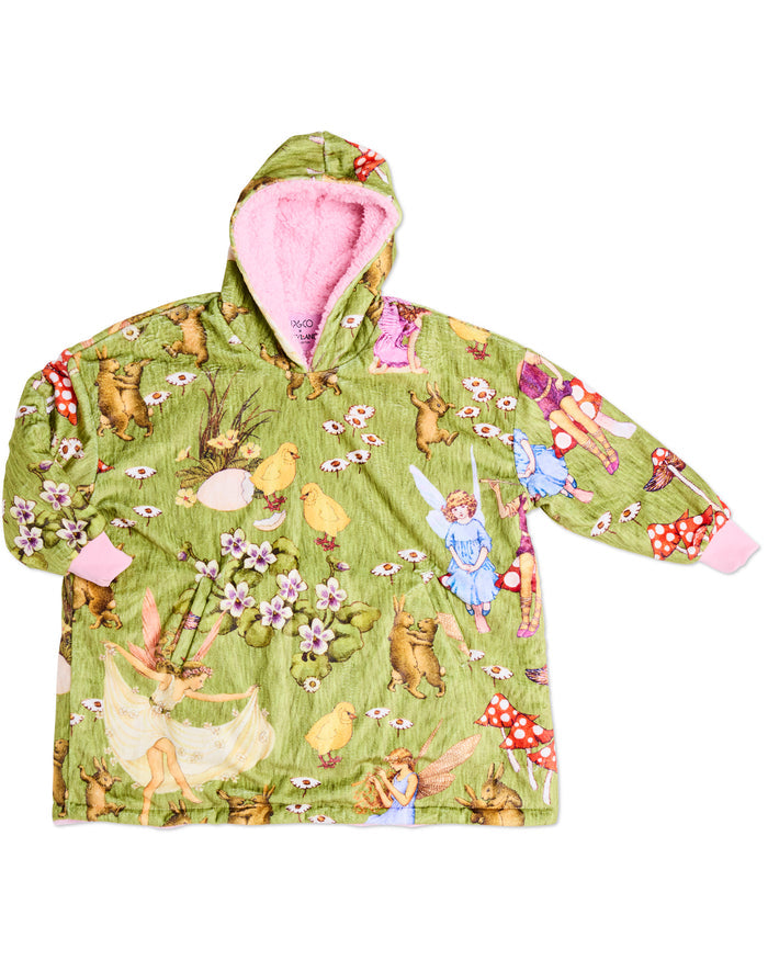 Kip&Co x Fairyland Frolicking In The Fields Kids Oversized Hooded Kuddle