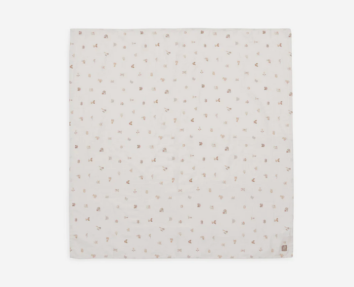 Langes gaze de coton | 115cm | Animal Friends