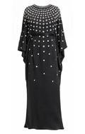 Layla Gown - Black & Silver