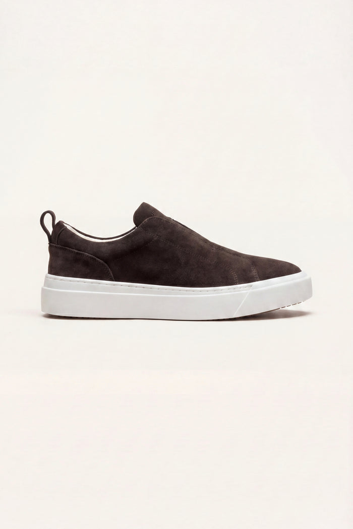 LeoMar V1 Suede Slip-On Brown