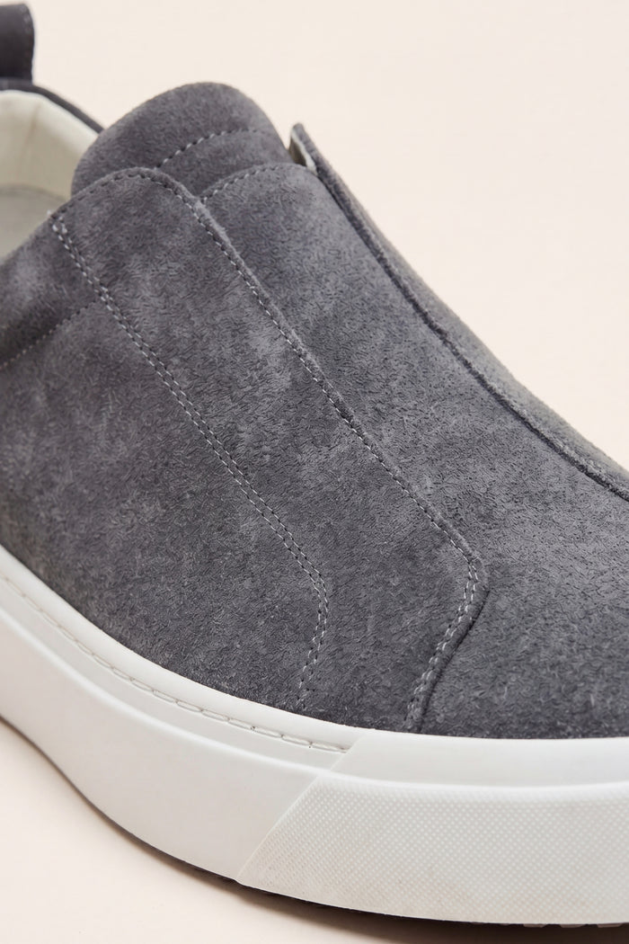 LeoMar V1 Suede Slip-On Grey