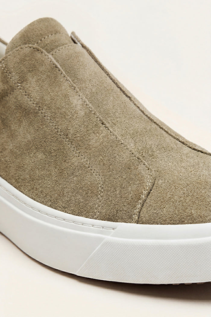 LeoMar V1 Suede Slip-On Khaki
