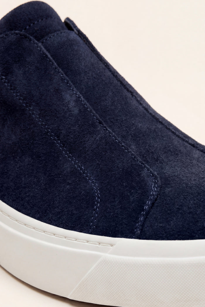 LeoMar V1 Suede Slip-On Navy