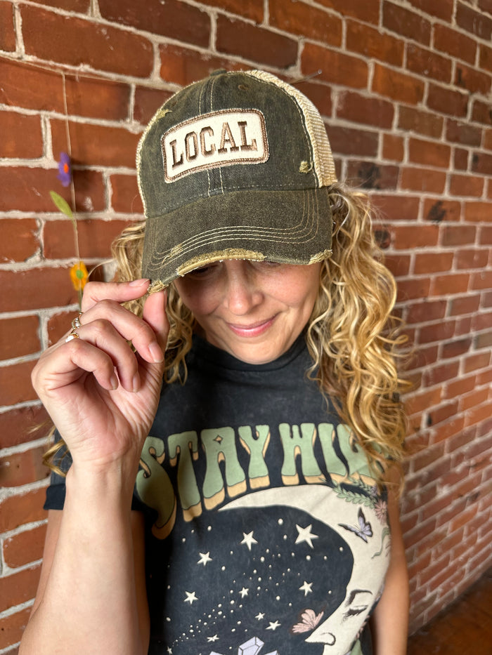 Local Patch Hat - Small Business Made-Final Sale