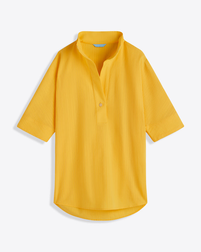 Logan Top in Cotton Dobby
