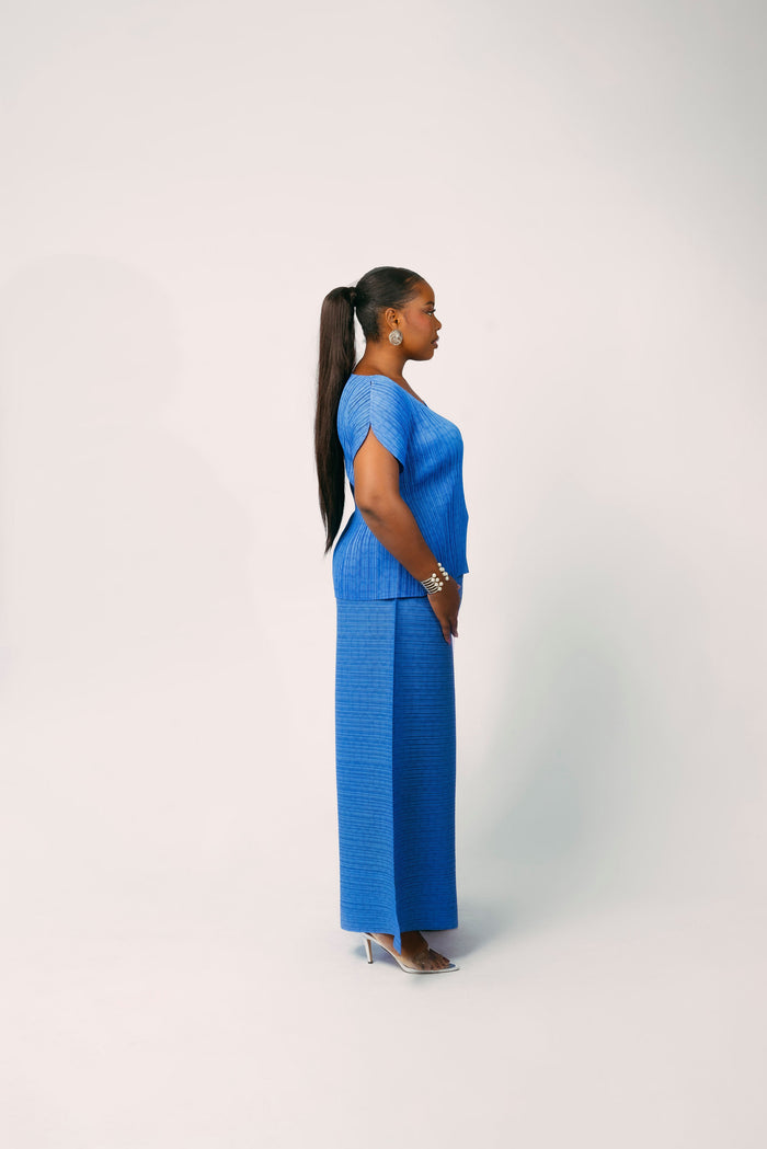 LUCIA ZUKI PANT SET - BLUE