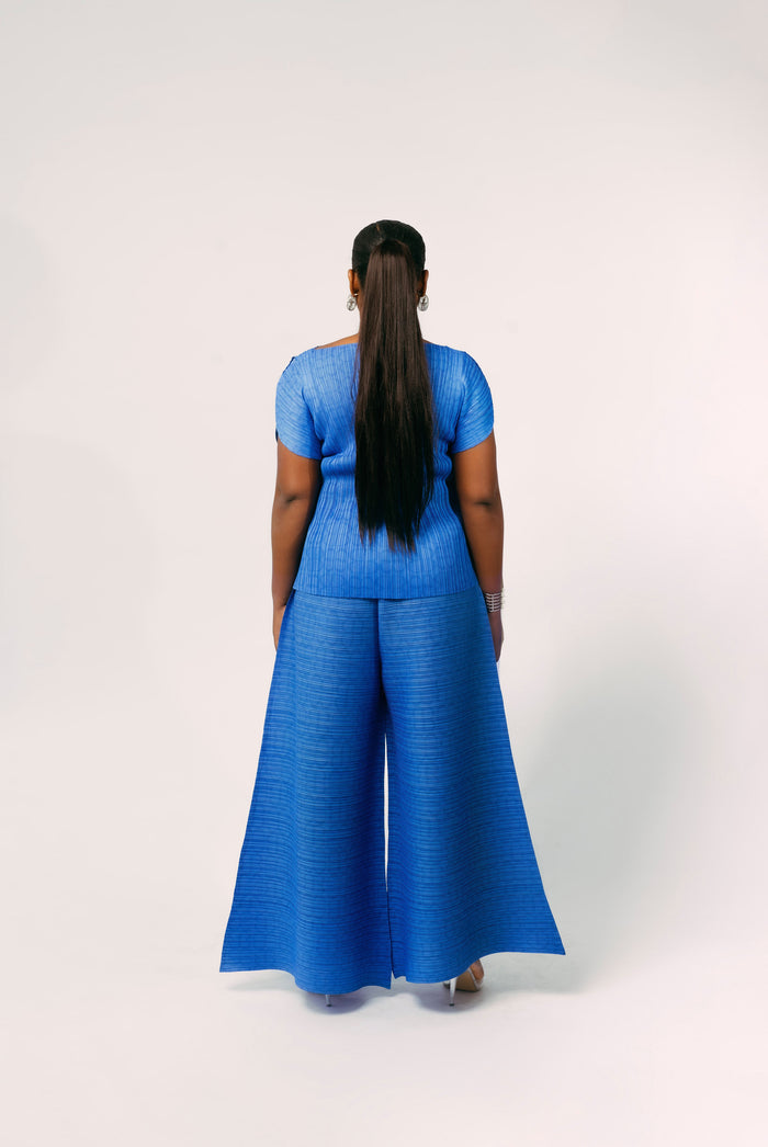 LUCIA ZUKI PANT SET - BLUE