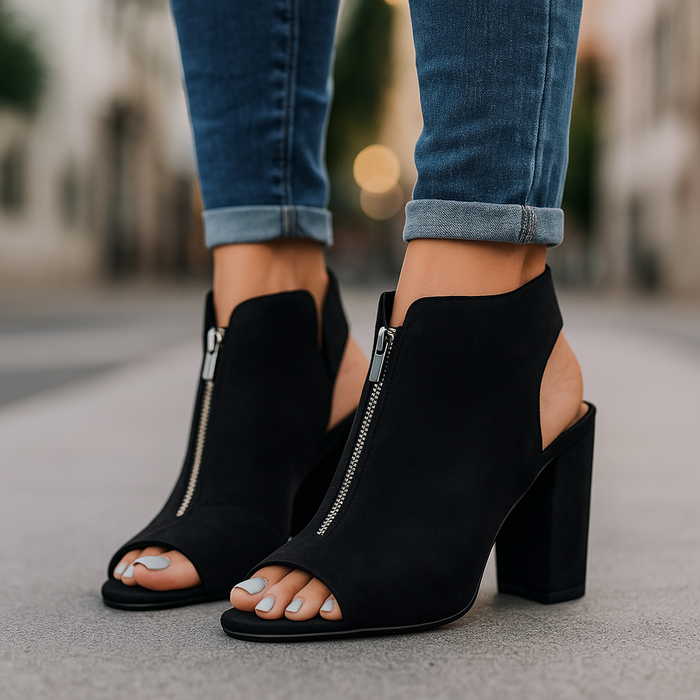 Marcelline Zip Heels