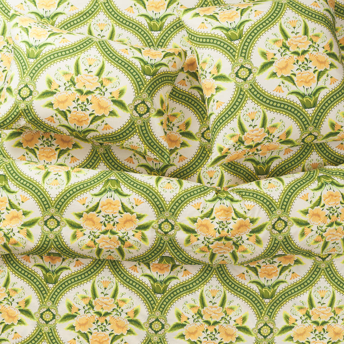 Margaret Cotton Quilt Cover - La Palma Single