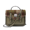 Medium Calton Satchel - Chestnut Tartan
