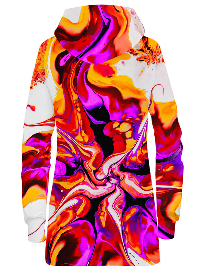 Melting Hibiscus Hoodie Dress Noctum X Truth Epic Hoodie