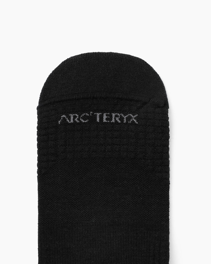 Merino Wool Grotto Mid Sock Black/Graphite