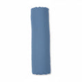 Eclectic Carter’s Midnight Sky blue cotton muslin swaddle blanket, soft and breathable for newborns.