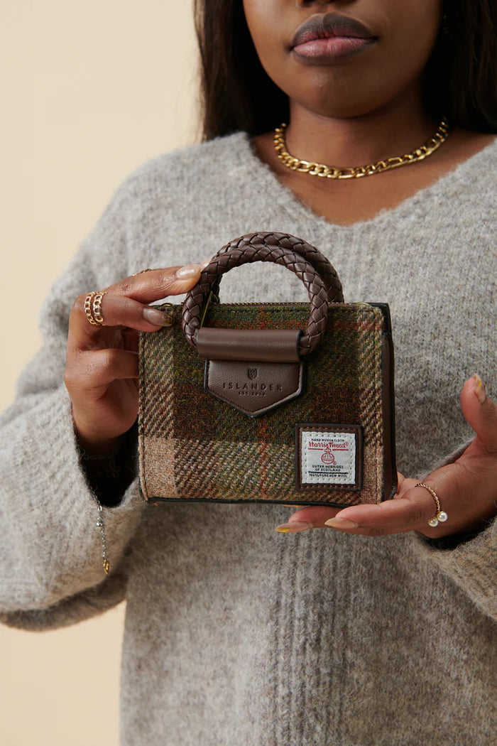 Mini Arran Tote - Chestnut Tartan