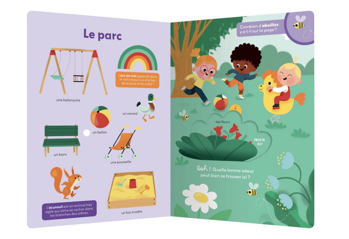 Mon grand livre des odeurs