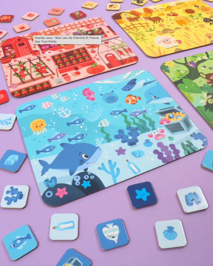 Mon jeu de cherche et trouve des tout-petits