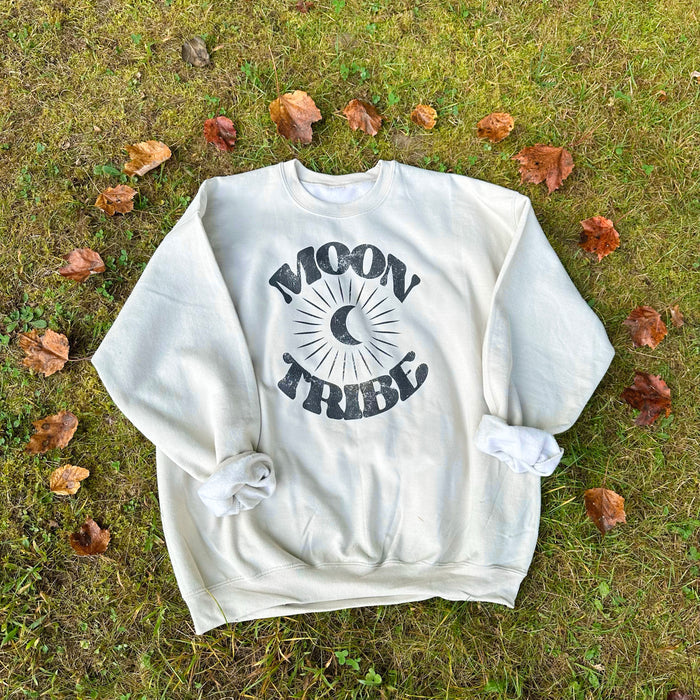 Moon Tribe Comfy Boho Sweatshirt - Small Business Made