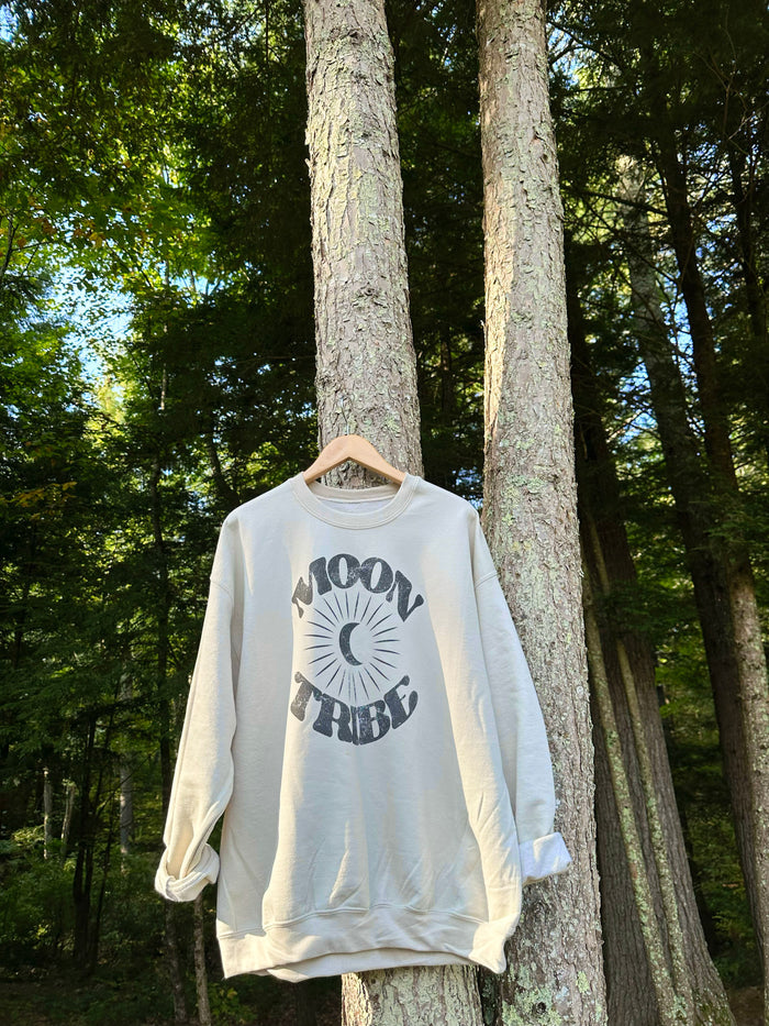 Moon Tribe Comfy Boho Sweatshirt - Small Business Made