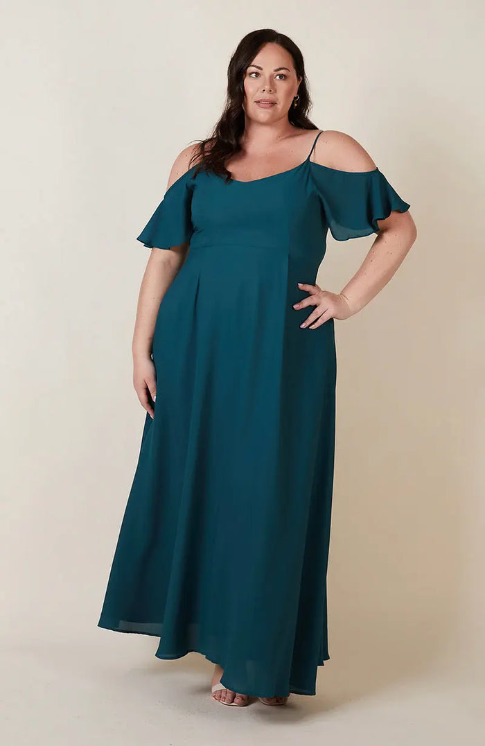 Mykonos Dress in Forest Green Rewritten London