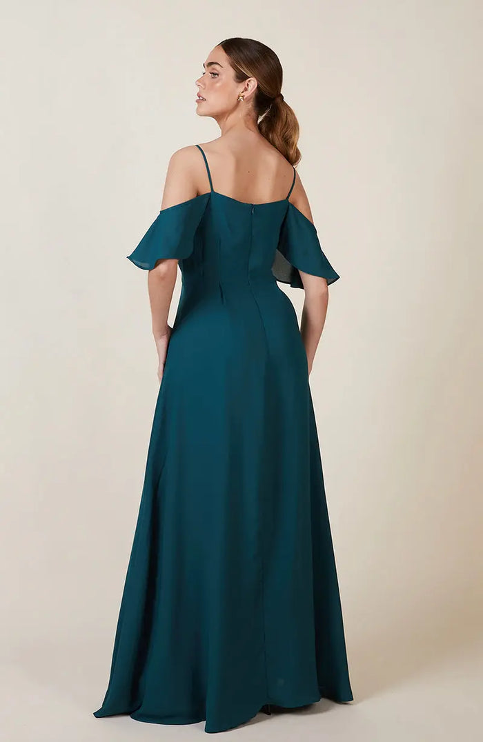 Mykonos Dress in Forest Green Rewritten London