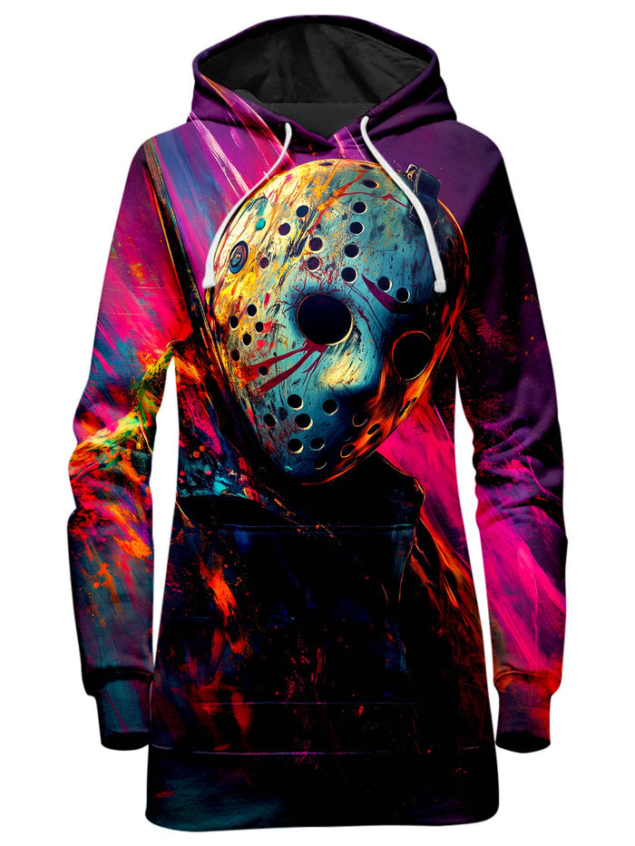 Neon Nightmare Hoodie Dress iEDM Epic Hoodie