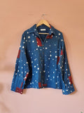 nira shirt - kala cotton ajarakh (bloom)