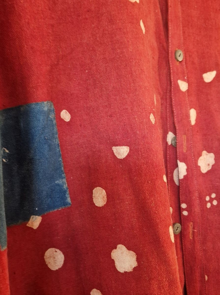 nira shirt - kala cotton ajarakh (bloom)