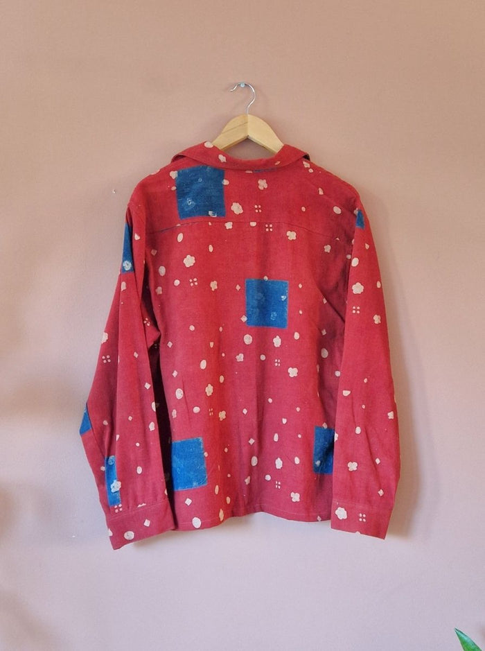 nira shirt - kala cotton ajarakh (bloom)