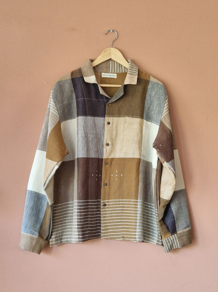 nira shirt - kala cotton wool (bloom)