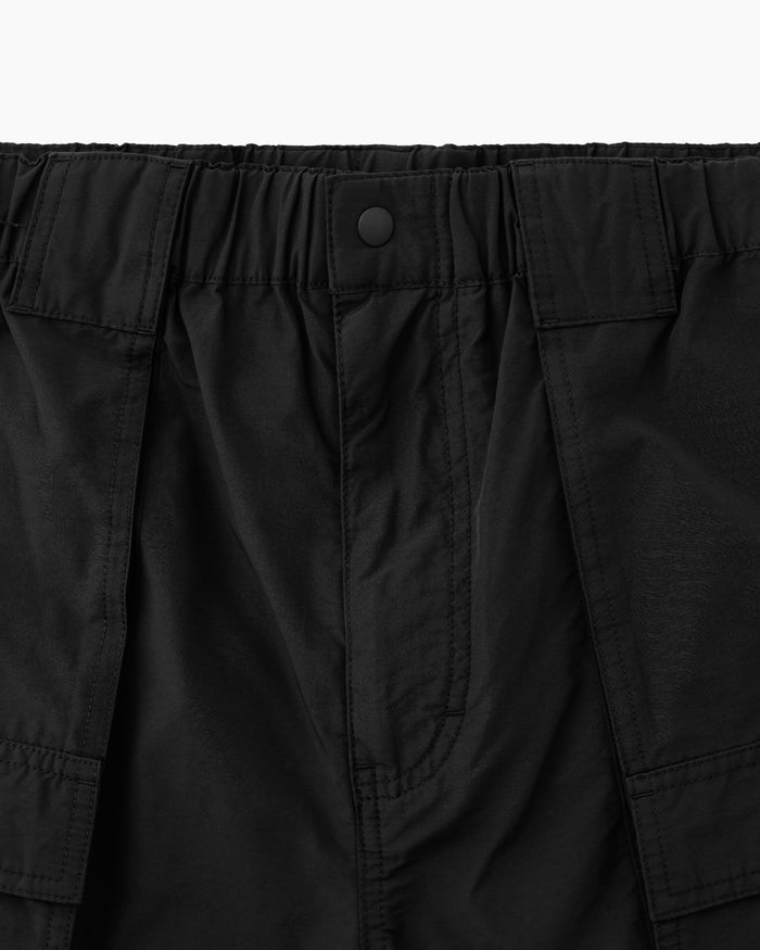 Nylon Hiking Short Black