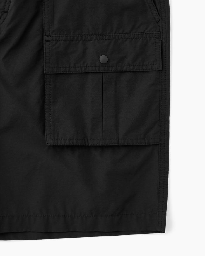 Nylon Hiking Short Black
