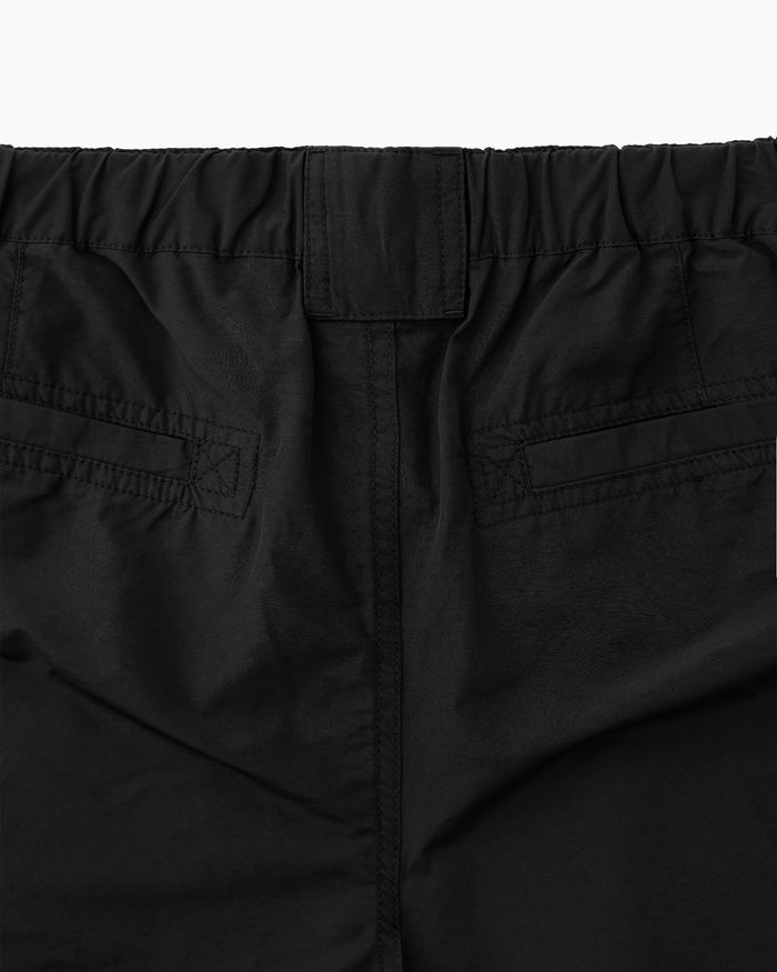 Nylon Hiking Short Black