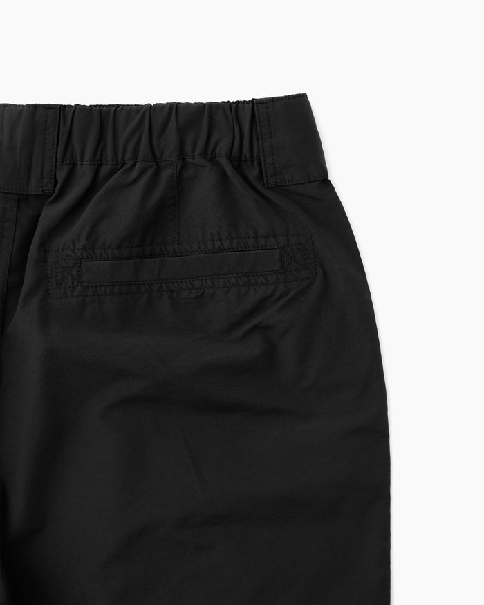 Nylon Hiking Short Black