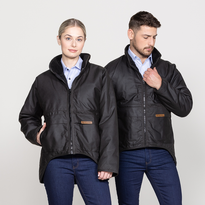 Oilskin Brown Long Sleeve Classic Jacket