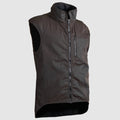 Oilskin Brown Wool Lined Vest