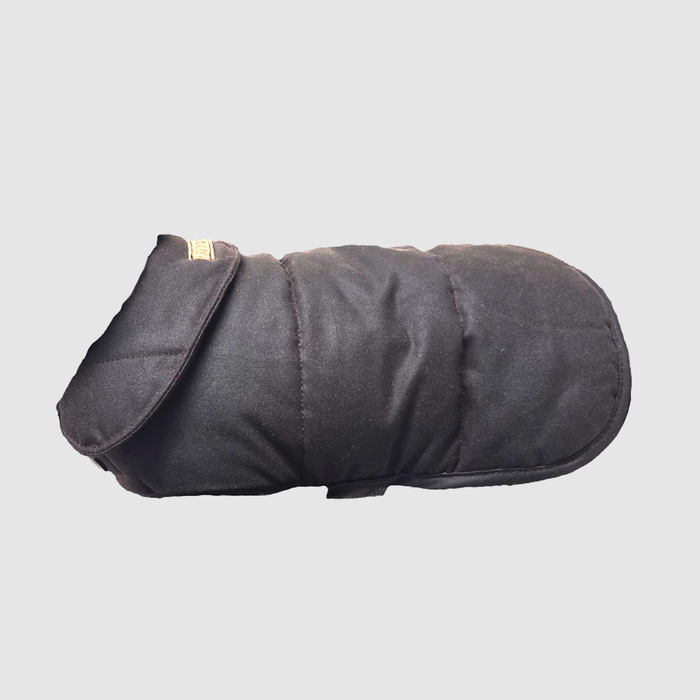 Oilskin Wool Loft Puffer Dog Coat