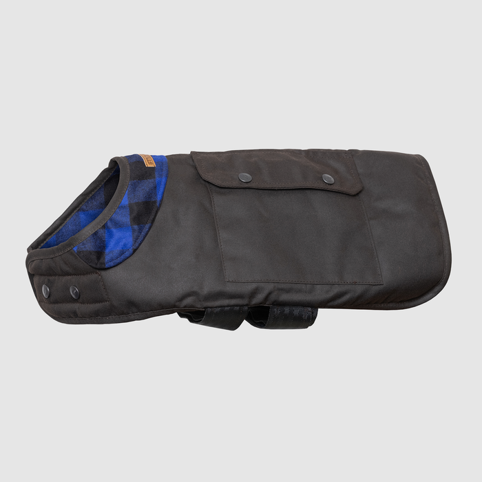 Oilskin Wool Province Dog Coat