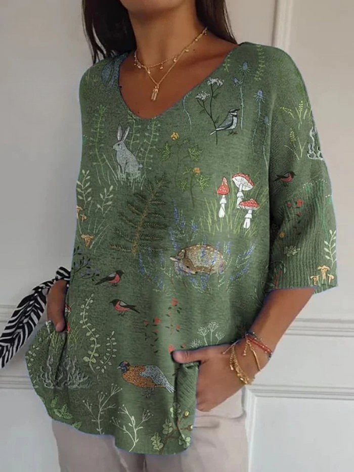 Ophelia – Airy Relaxed Feel Blouse