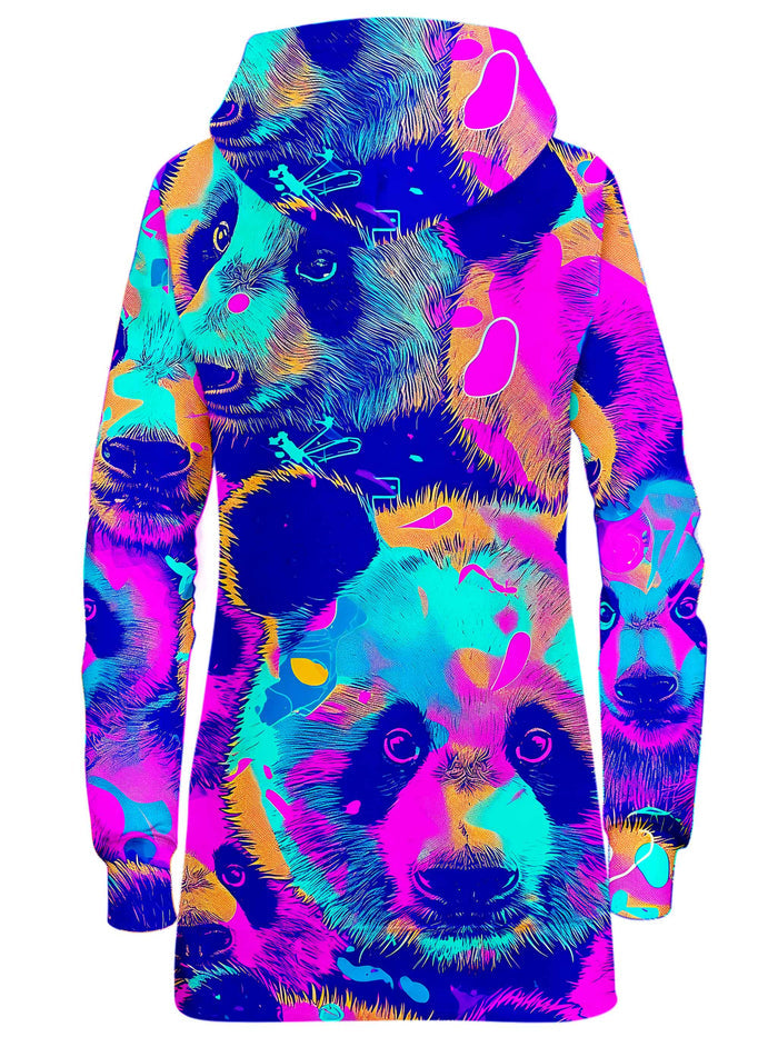 Panda Melt Hoodie Dress iEDM Epic Hoodie