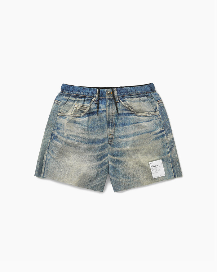 PeaceShell™ 5" Unlined Shorts Digital Denim