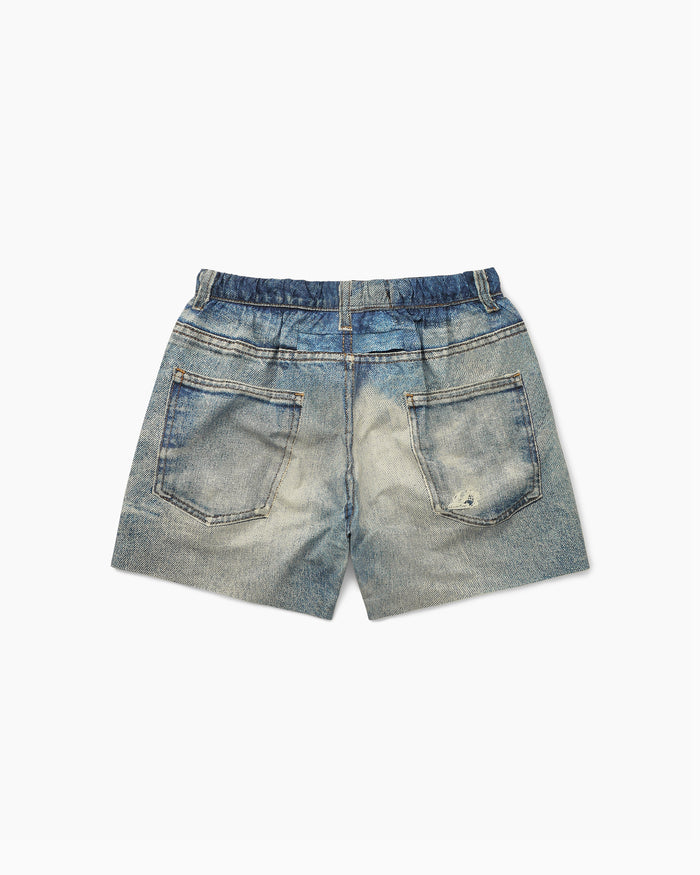 PeaceShell™ 5" Unlined Shorts Digital Denim