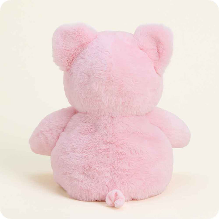 Pig Warmies plush back view