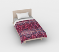 Pink Tulips Duvet Cover