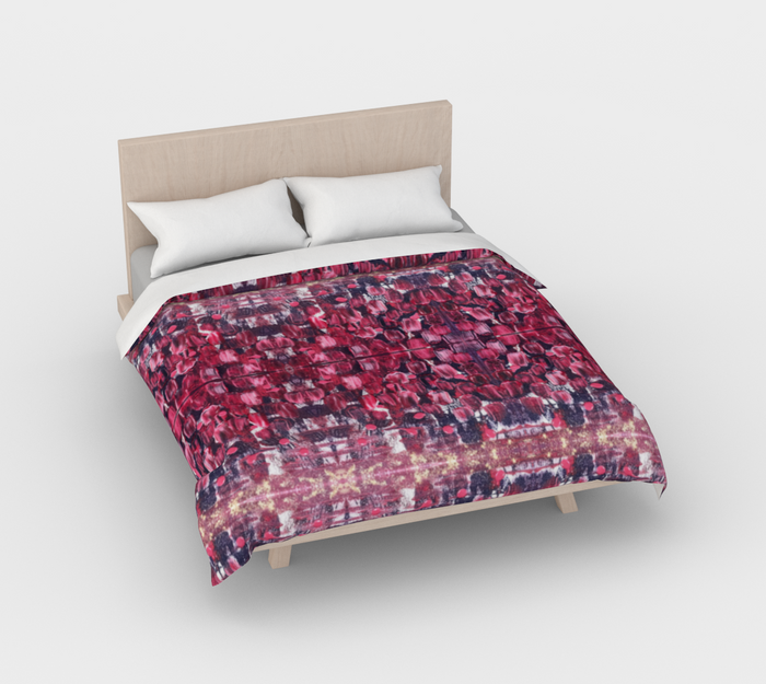 Pink Tulips Duvet Cover