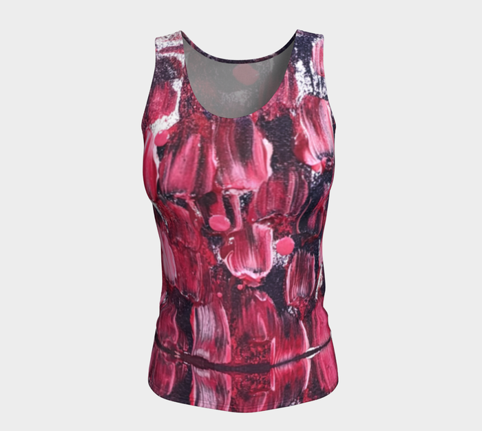 Pink Tulips Tank Top